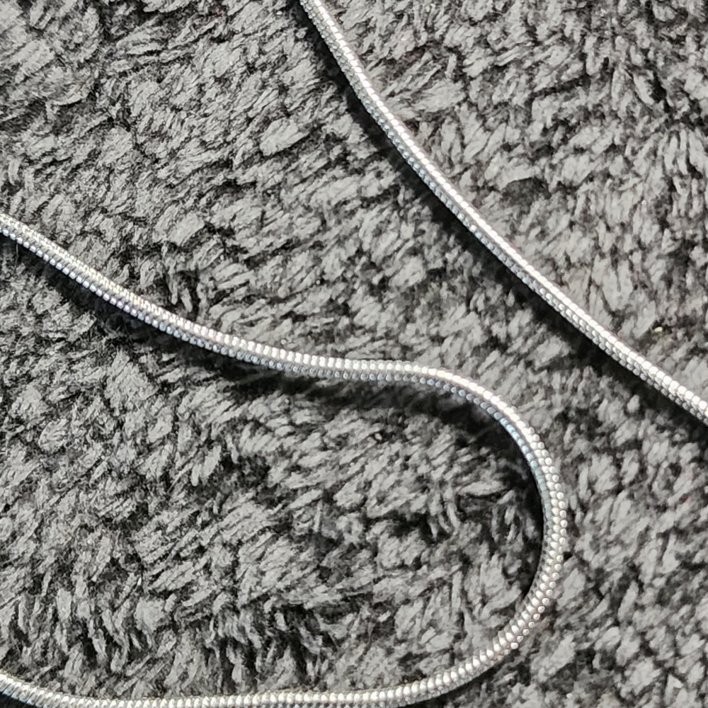 Sterling Silver Snake Chain Necklace - Picture 4 of 5